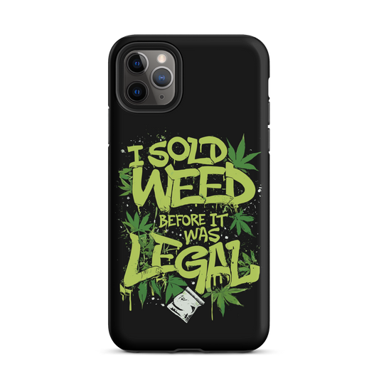 Before It Was Legal Tough Case for iPhone® | Black