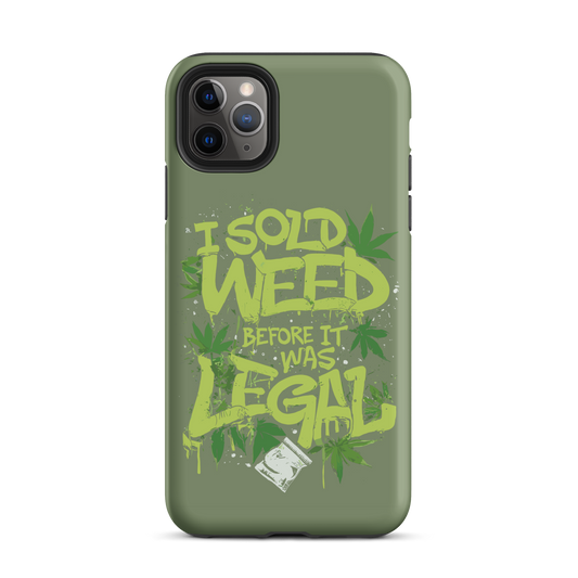 Before It Was Legal Tough Case for iPhone® | Olive