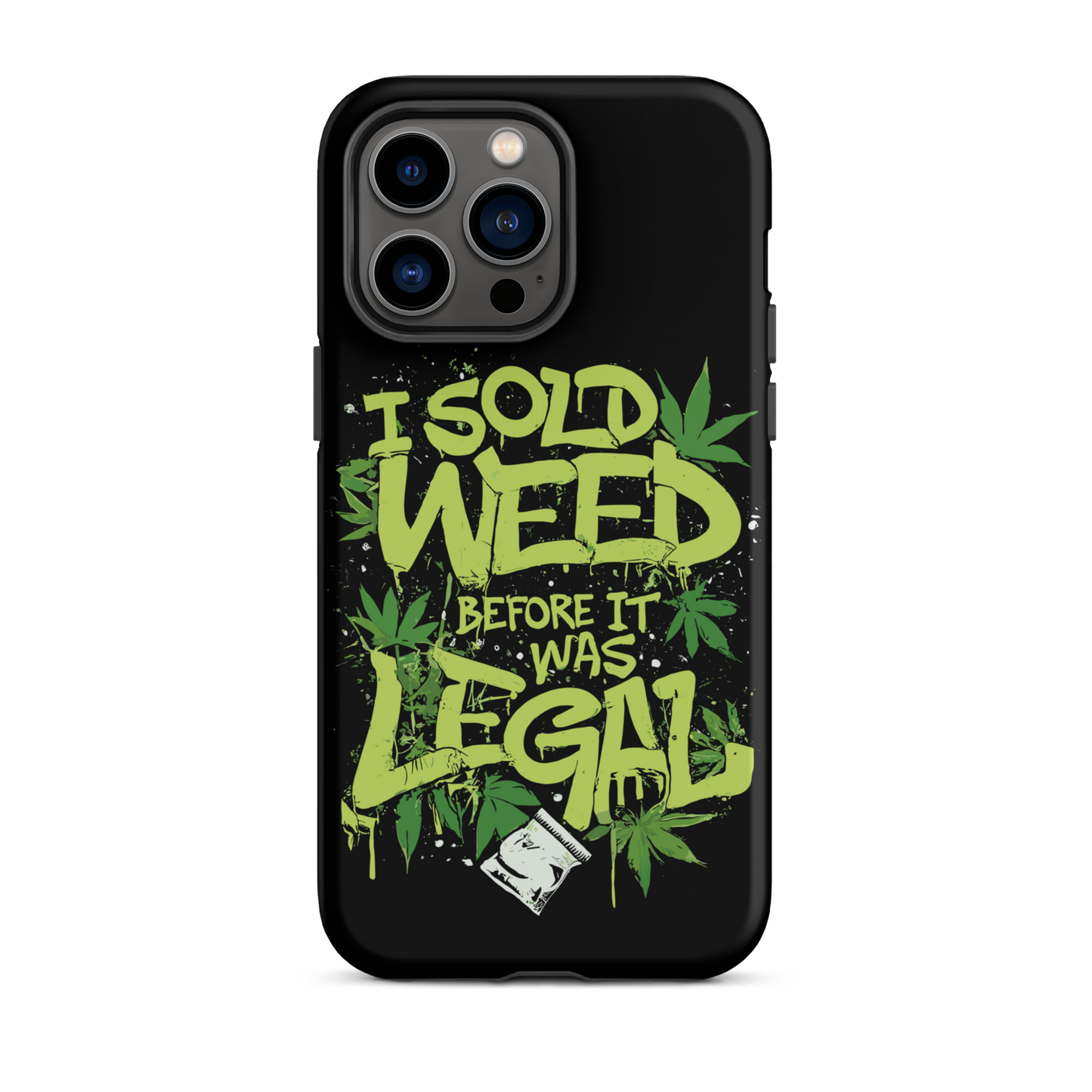 Before It Was Legal Tough Case for iPhone® | Black