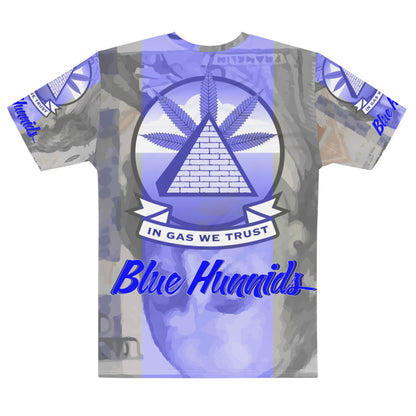 In Gas We Trust Blue Hunnids T-shirt