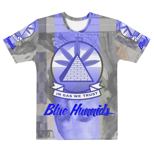 In Gas We Trust Blue Hunnids T-shirt