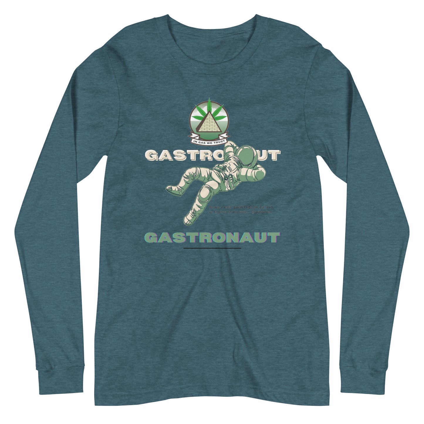 In Gas We Trust Long Sleeve Tee - Gastronaut