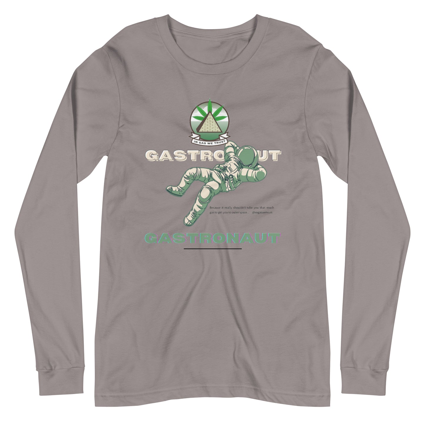 In Gas We Trust Long Sleeve Tee - Gastronaut