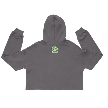 In Gas We Trust Crop Hoodie - Smoking The Best